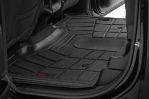 Ram 2500 Floor Mats - Front & Rear - Rough Country - Sure-Fit - 2025+